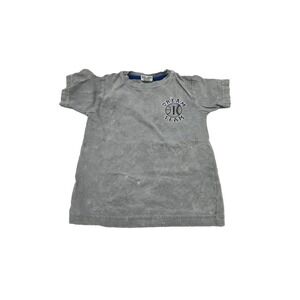 Kids Dream Team Graphic Tee Gray Baseball Soft Cotton Shirt Size 3 Toddler